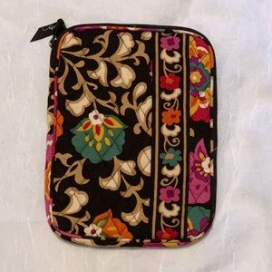 Vera Bradley floral zip up tablet case